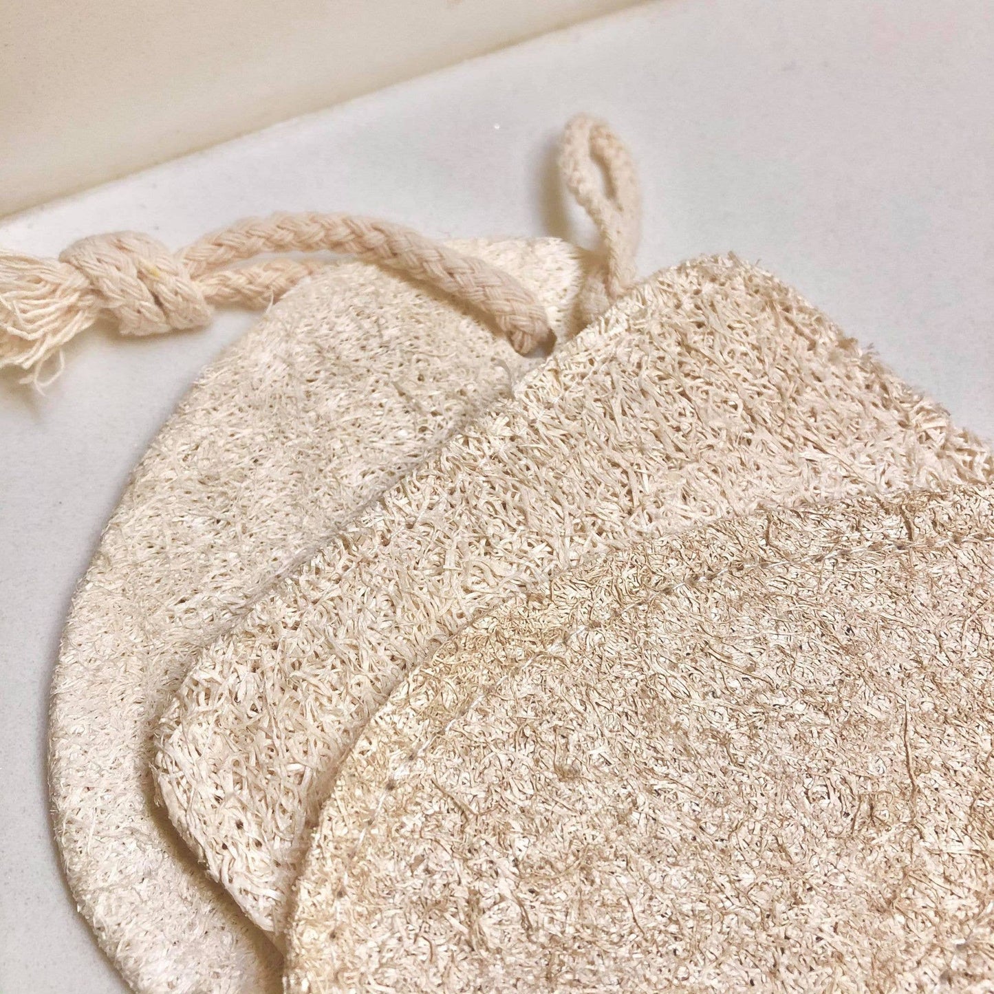 Natural Loofah Scrub (Set of 3)