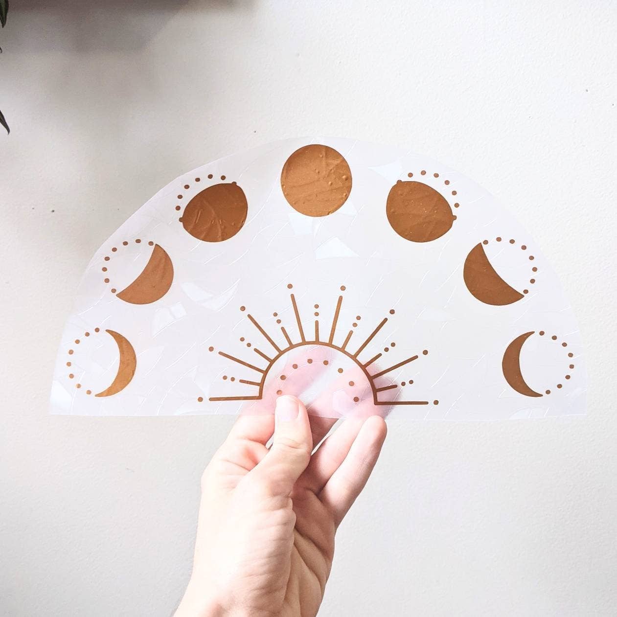 Phases of the Moon Suncatcher