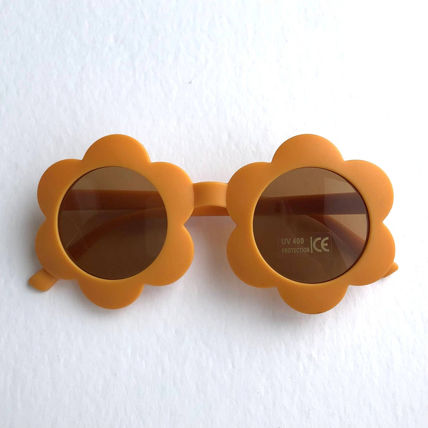 Girl's sunglasses daisy shape - matt pastel finish: Honey