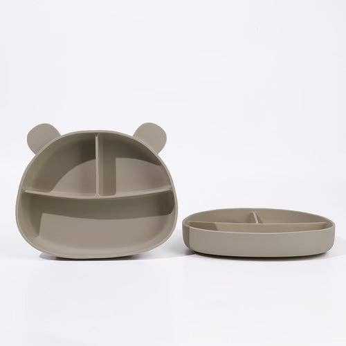 Silicone Bear Plate: Buttercup