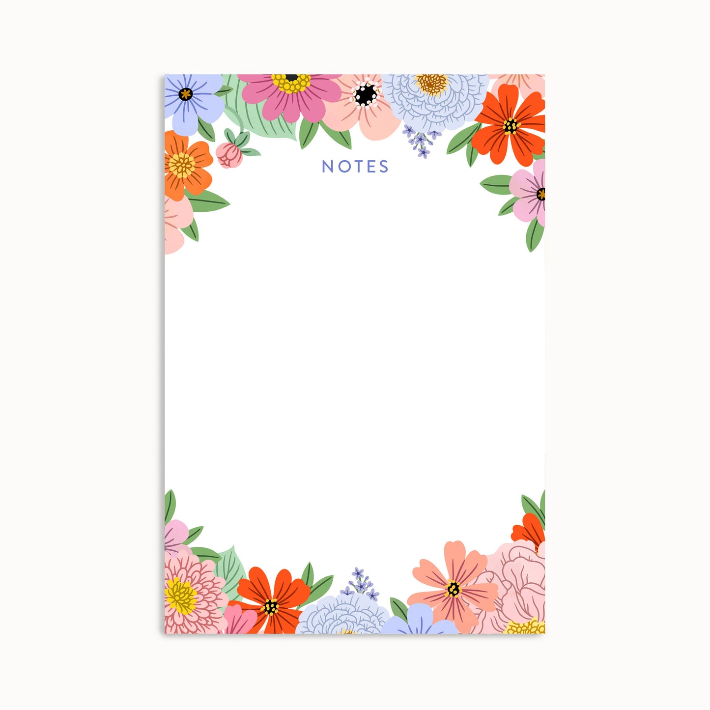 Summer Floral Notepad