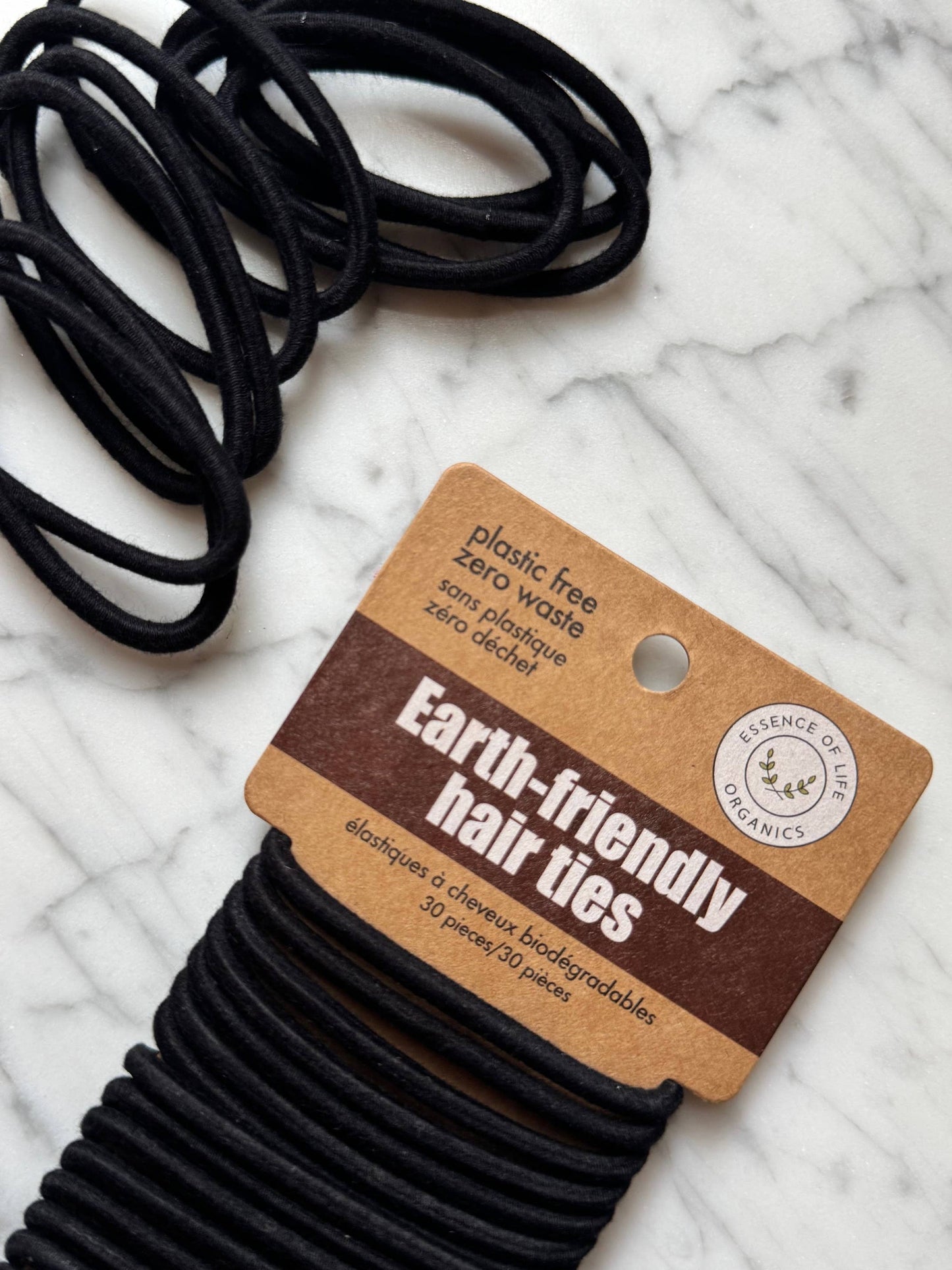 Earth-friendly Biodegradable Hair Ties