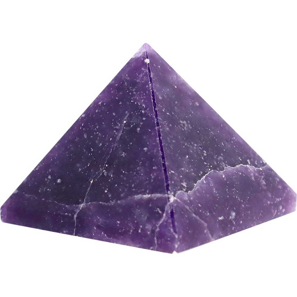 Pyramid-Lepidolite 25-30mm