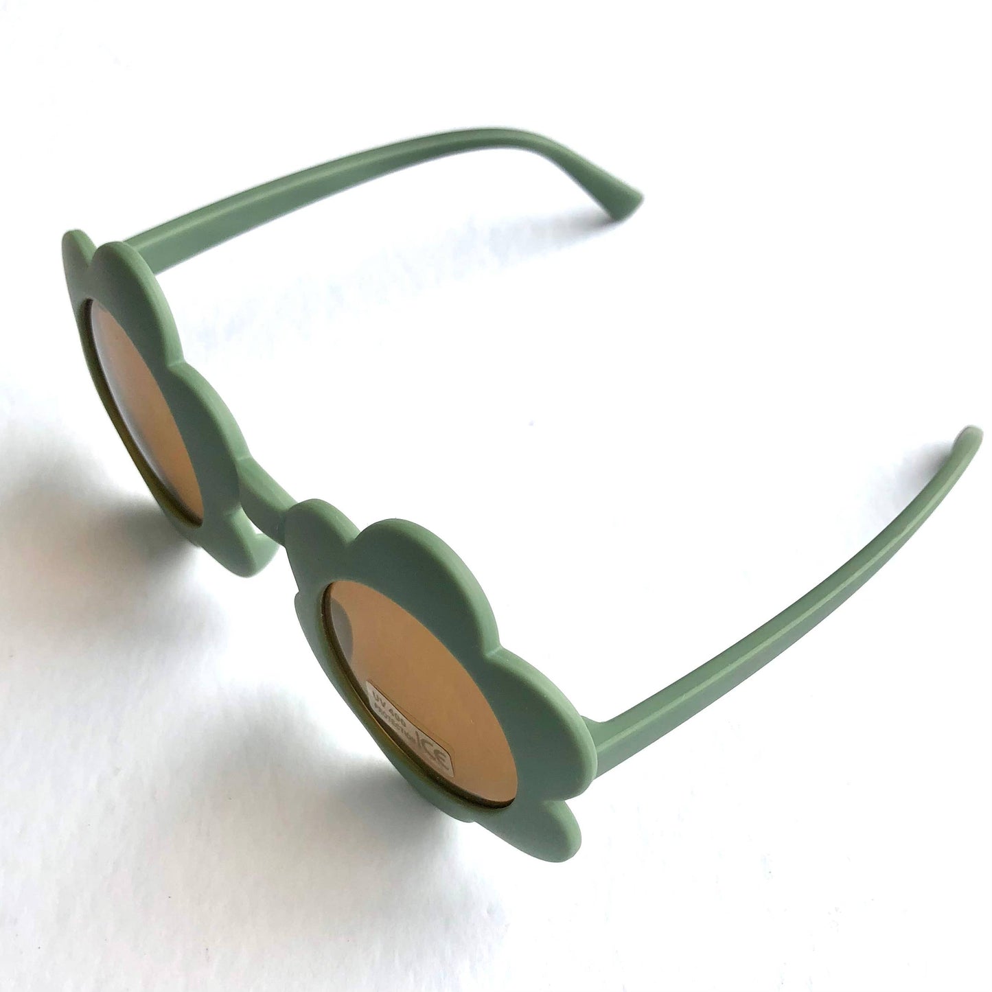 Girl's sunglasses daisy shape - matt pastel finish: Honey