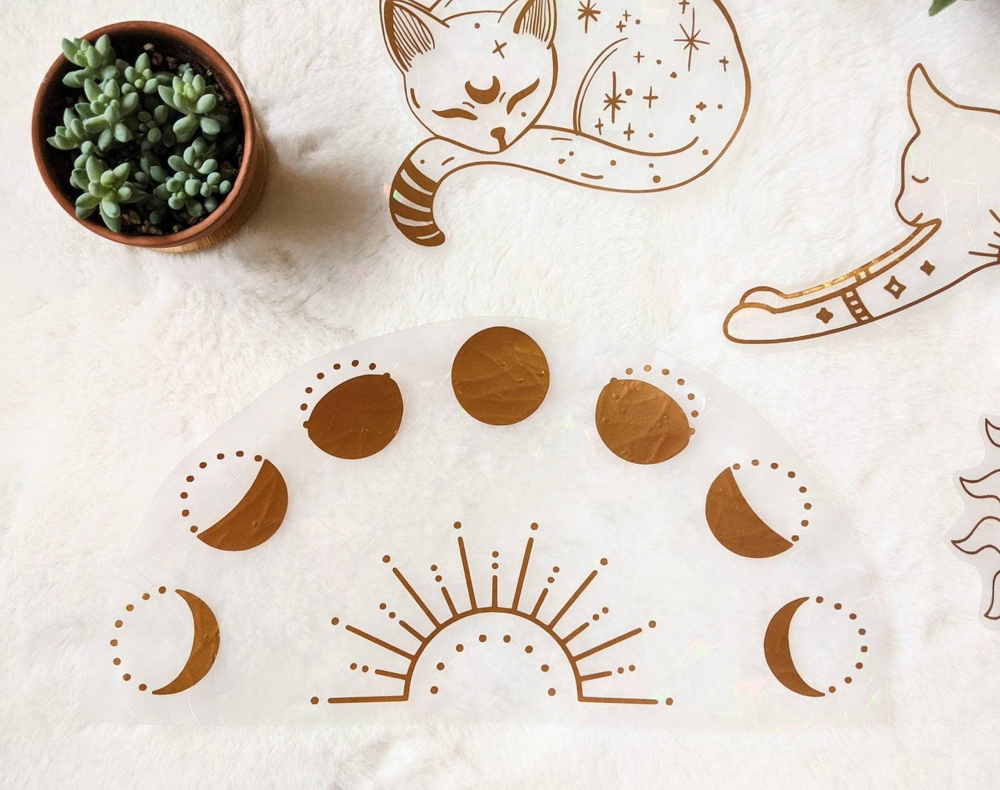 Phases of the Moon Suncatcher