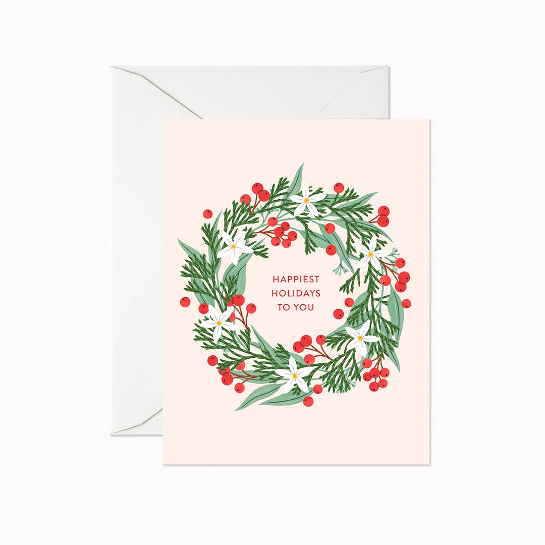 Happiest Holidays To You | Holiday Greeting Card