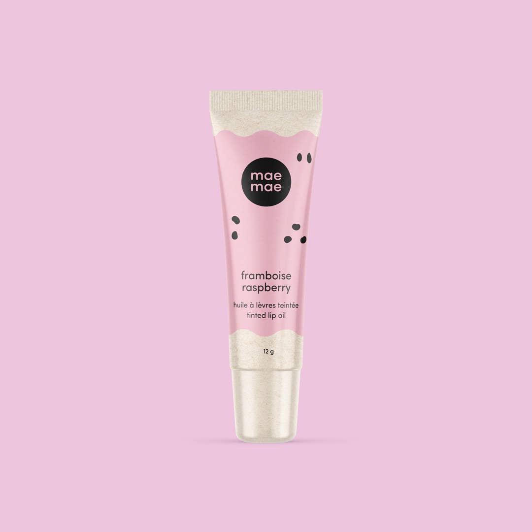 Raspberry Natural Tinted Lip Oil