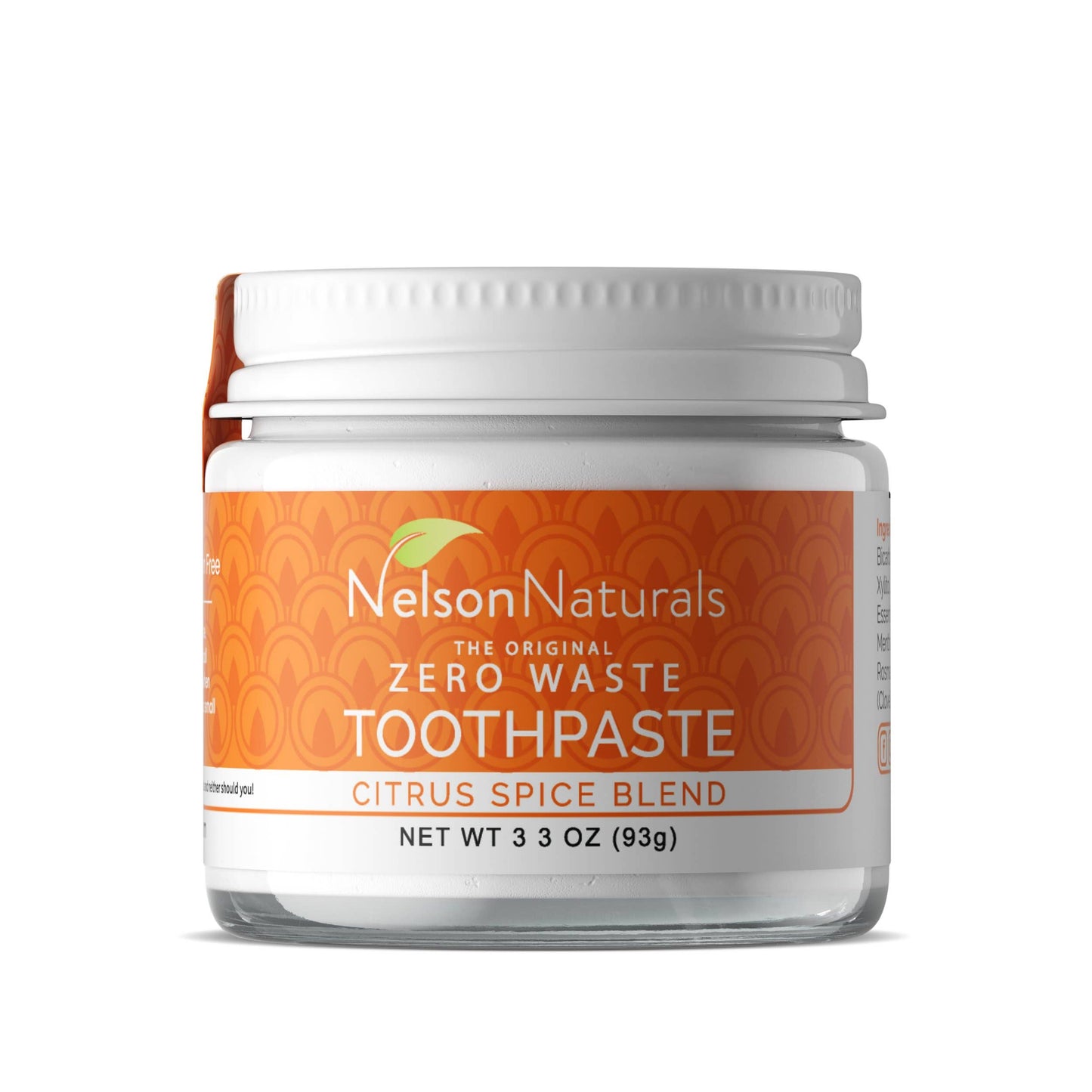 Zero Waste Toothpaste - Citrus Spice