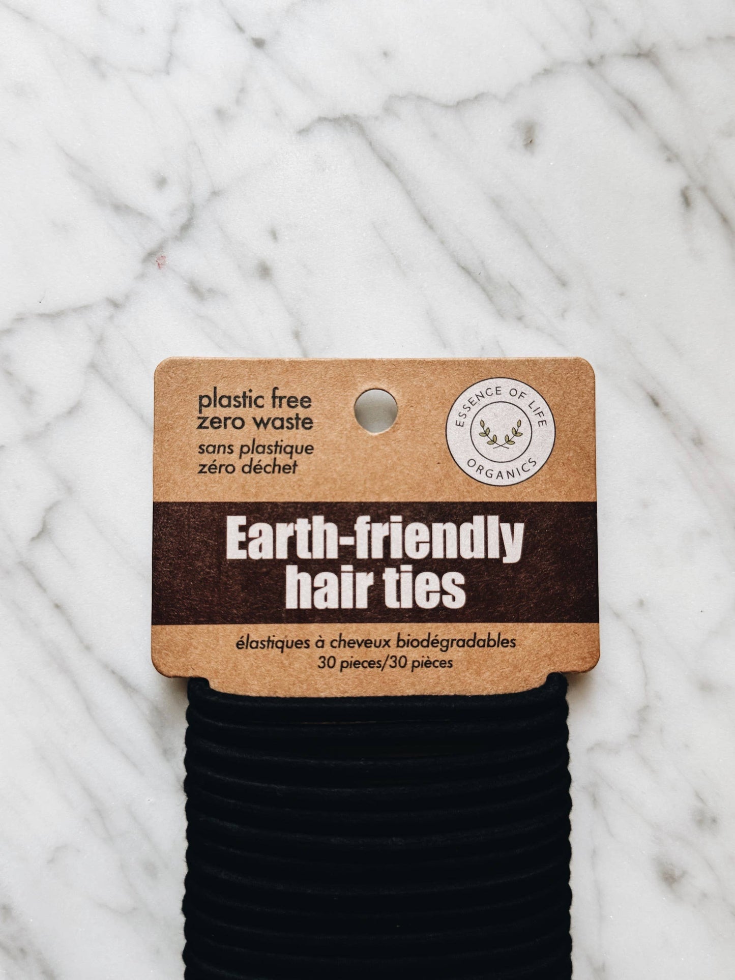 Earth-friendly Biodegradable Hair Ties