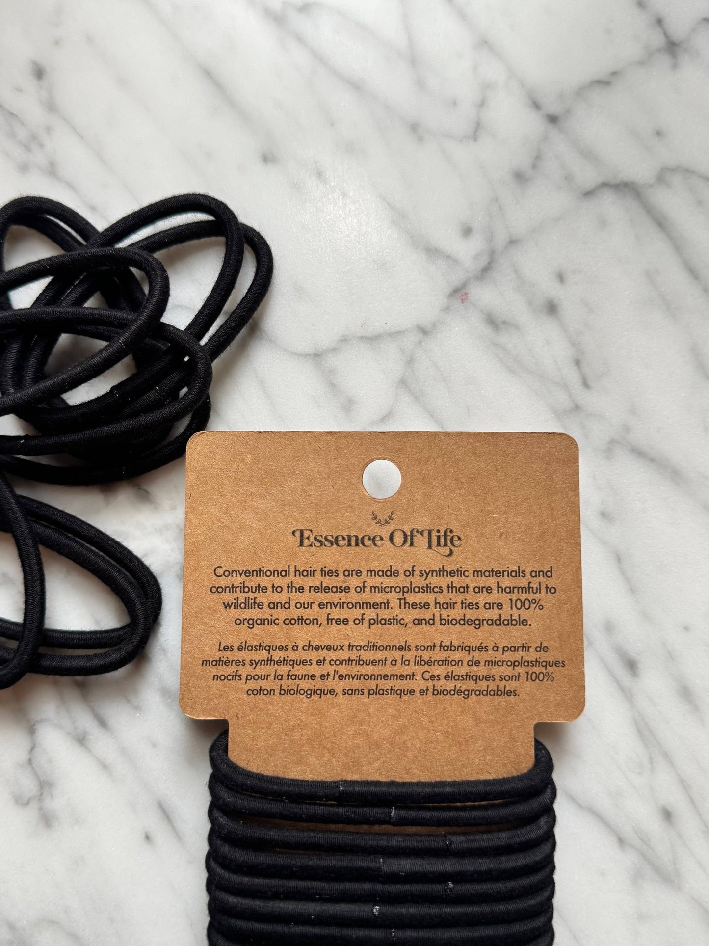 Earth-friendly Biodegradable Hair Ties