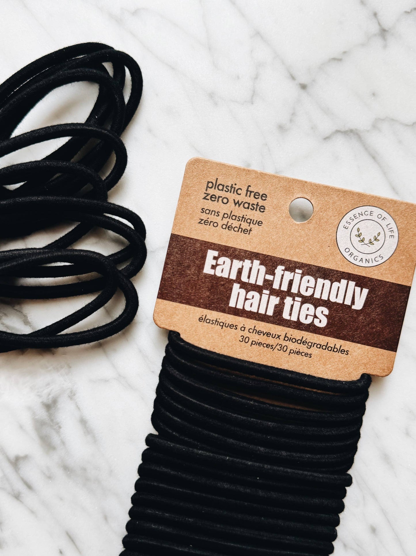 Earth-friendly Biodegradable Hair Ties