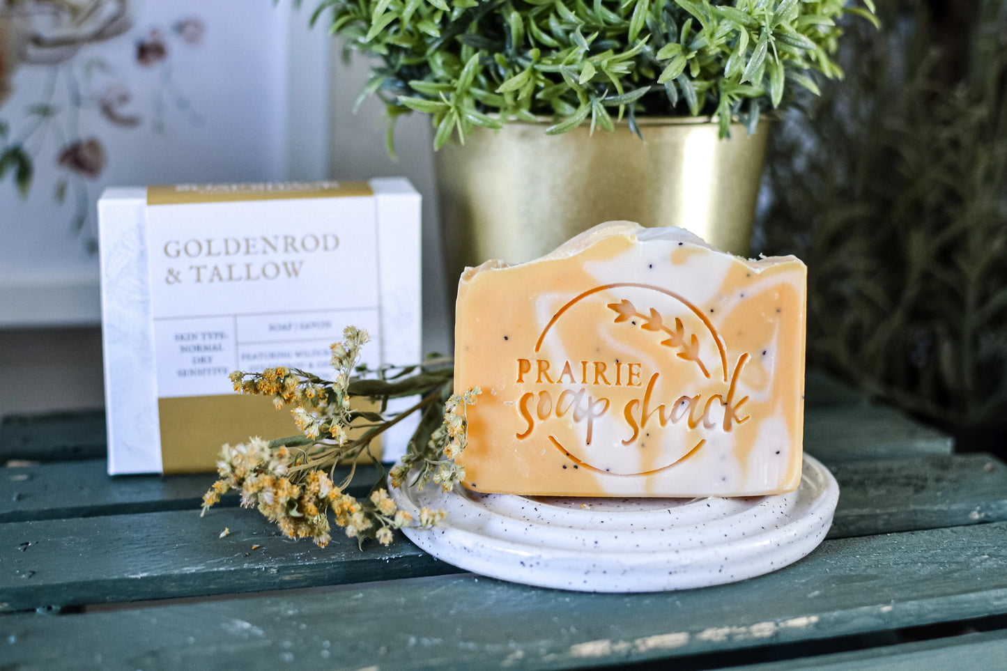 Goldenrod + Tallow Soap