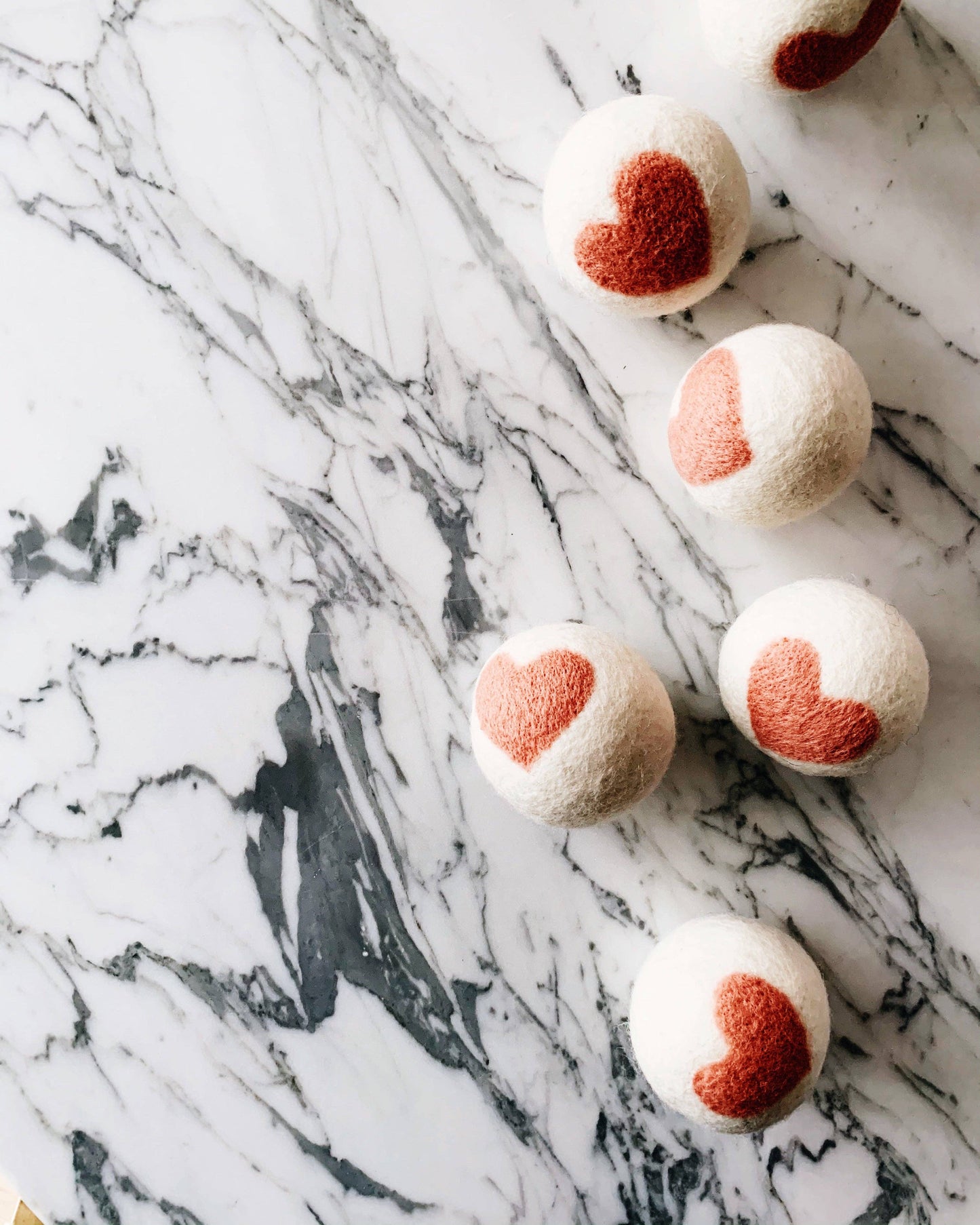 Organic wool dryer Balls - Singles