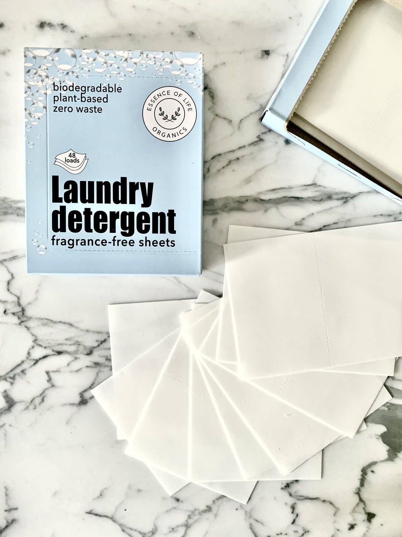 Fragrance-Free Laundry Detergent Sheets
