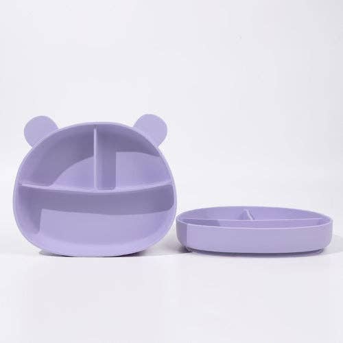Silicone Bear Plate: Buttercup