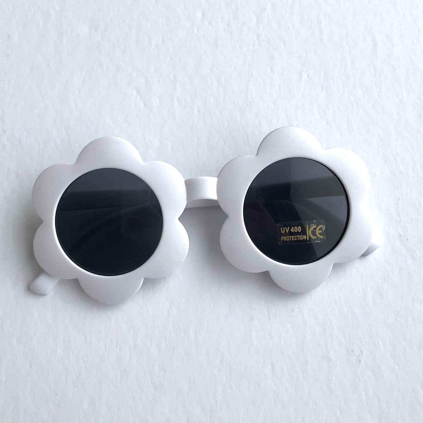 Girl's sunglasses daisy shape - matt pastel finish: Sandy pink