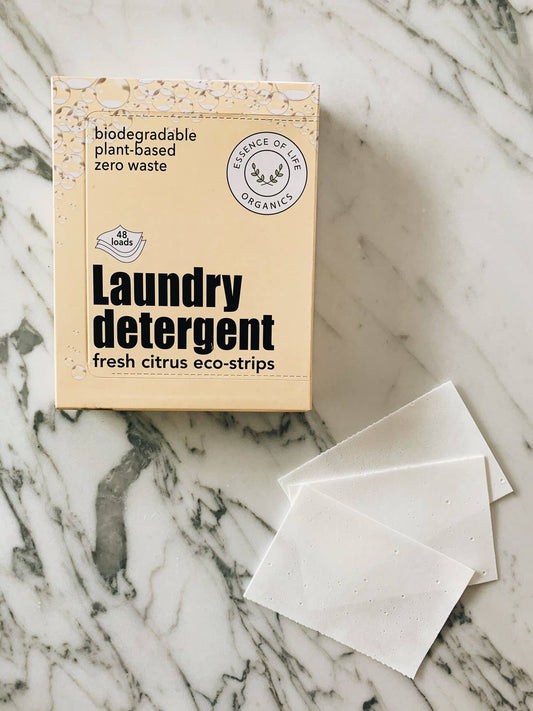Fresh Citrus Zero Waste Laundry Detergent Sheets