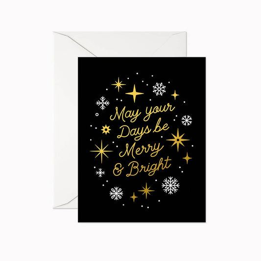 Merry and Bright | Greeting Card