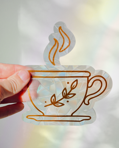 Tea Cup Suncatcher