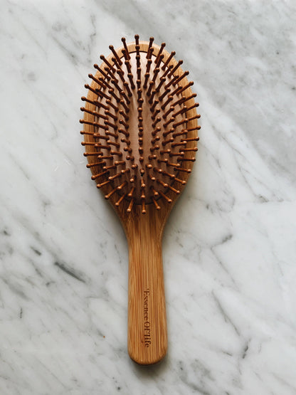 Oval Bamboo Hair Brush