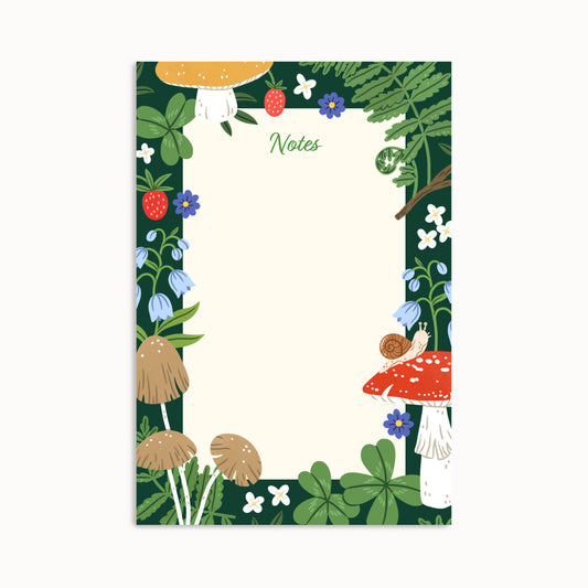 Mushrooms Notepad