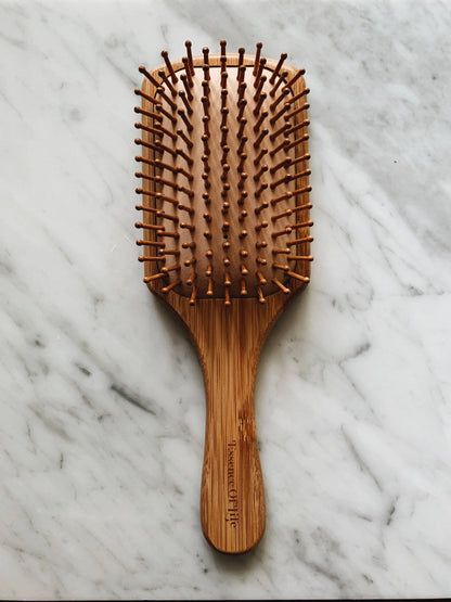 Oval Bamboo Hair Brush