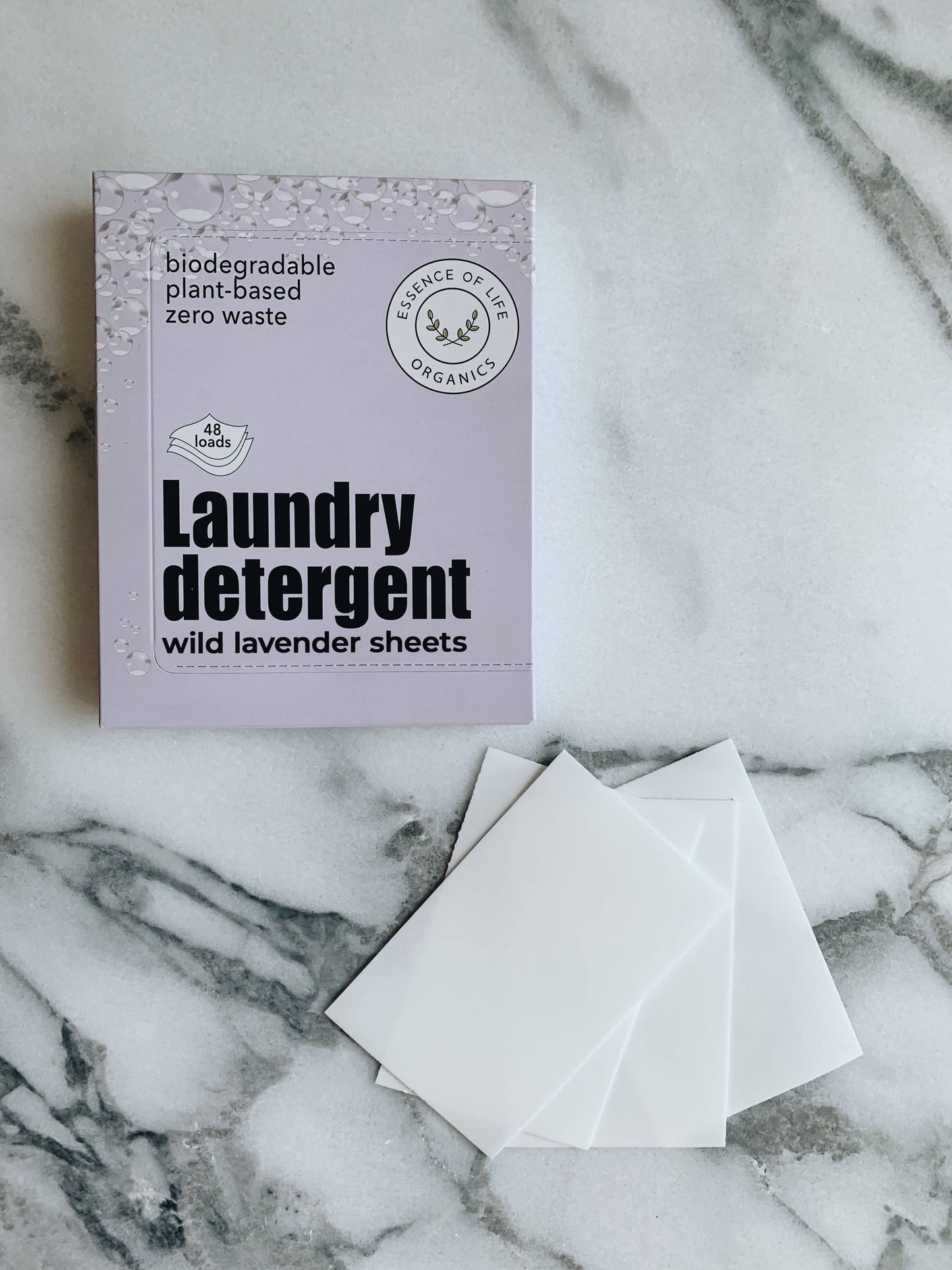 Wild Lavender Laundry Detergent Sheets