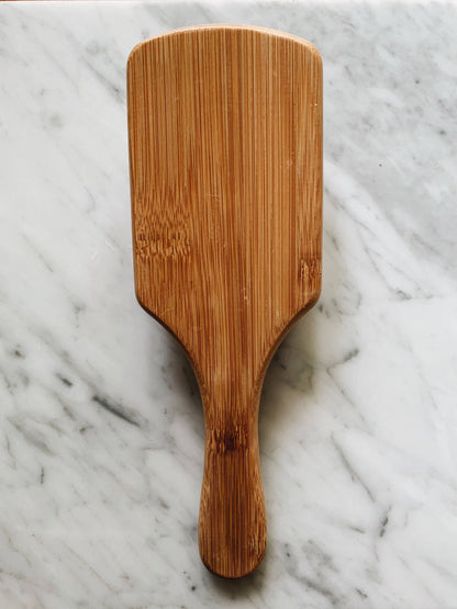 Oval Bamboo Hair Brush