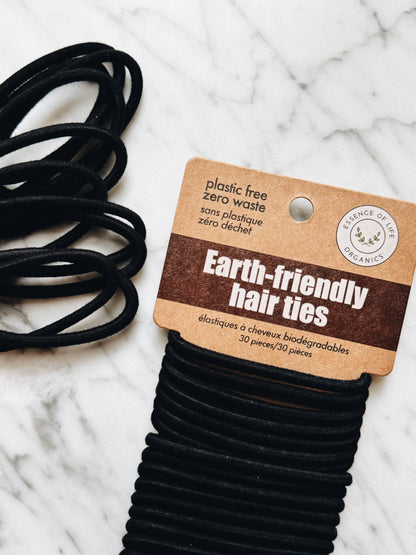 Earth-friendly Biodegradable Hair Ties