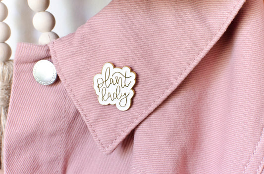 Plant Lady Pin