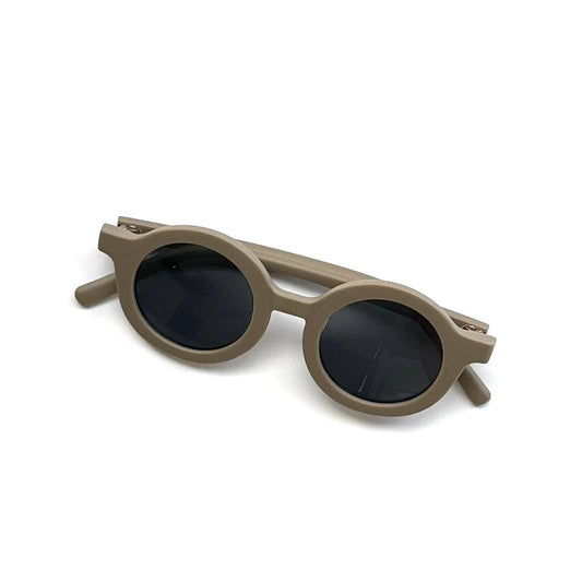 Retro Round Kids Sunglasses Matt Finish: Sandy