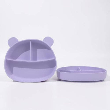 Silicone Bear Plate: Spruce