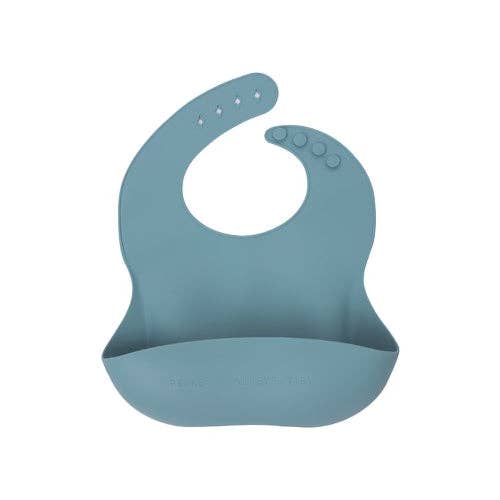 Silicone Baby Bib: River
