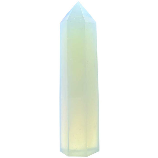 Opalite-Polished Faceted Obelisk 3"- 4"H
