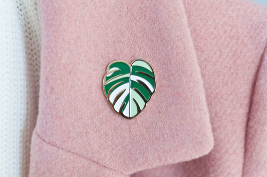 Monstera Leaf Pin