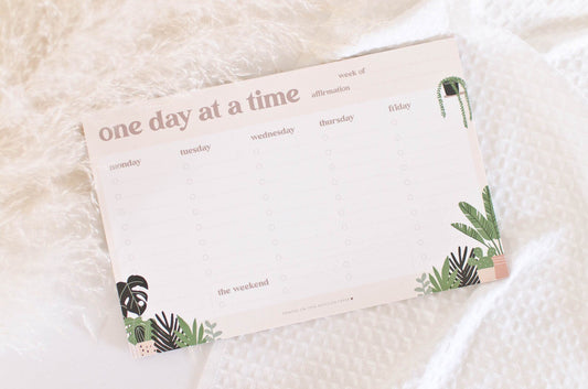 Weekly Planner Notepad