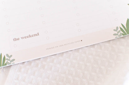 Weekly Planner Notepad